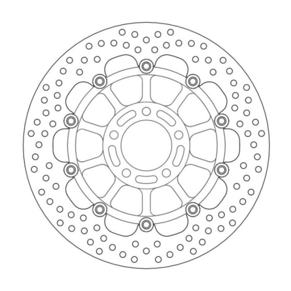 Moto-Master Halo Brakedisc front Suzuki: GSX R750/R1100