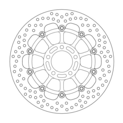 Moto-Master Halo Brakedisc front Suzuki: GSX R750/R1100