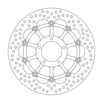 Moto-Master Halo Brakedisc front Ducati: Hypermotard/Evo/SP