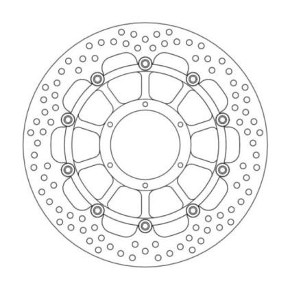 Moto-Master Halo Brakedisc front Honda: CBR900RR Fireblade, CBR954RR