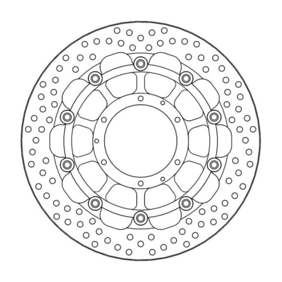 Moto-Master Racing Halo Brakedisc front 5,5mm Honda