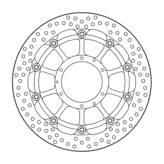 Moto-Master Racing Halo Brakedisc front 5,5mm Honda
