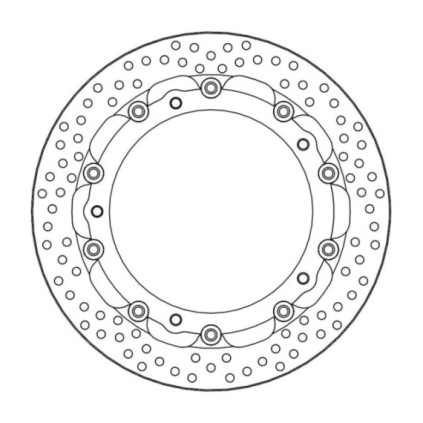 Moto-Master Racing Halo Brakedisc front 5,5mm BMW S1000RR