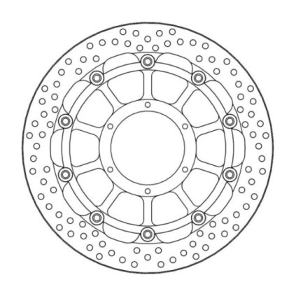 Moto-Master Racing Halo Brakedisc front 5,5mm Honda: VTR 1000 SP1 & SP2