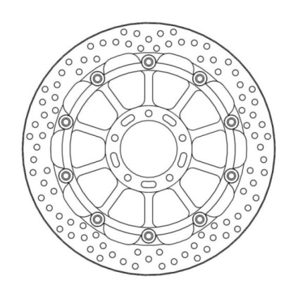 Moto-Master Racing Halo Brakedisc front 5,5mm Ducati: Diavel, Multistrada