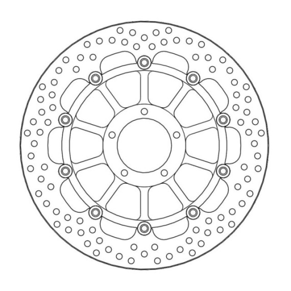 Moto-Master Halo Brakedisc front Ducati: Panigale 1199