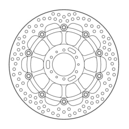 Moto-Master Halo Brakedisc front Honda: VFR 800, XL1000 Varadero ABS