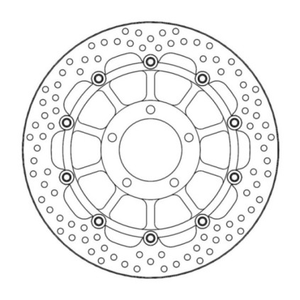 Moto-Master Halo Brakedisc front Triumph: Speed Triple, Tiger 1050, Tiger Sport