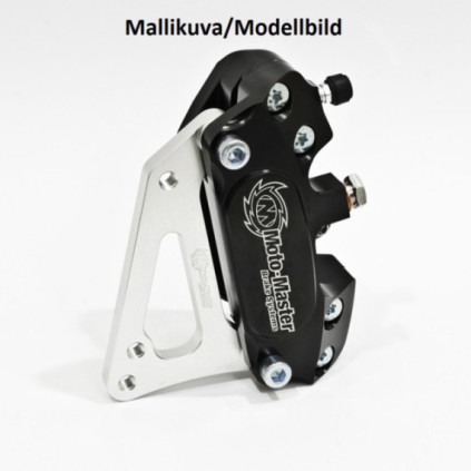 Moto-Master SMR 4-piston caliper Honda: CRF150 (black)