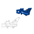 Moto-Master Adapter Husqvarna: Factory rear Ø220mm blue, incl. clip for Magura