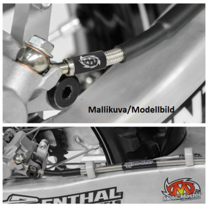 Moto-Master Brakehose rear KTM, Husqvarna: with linkage system