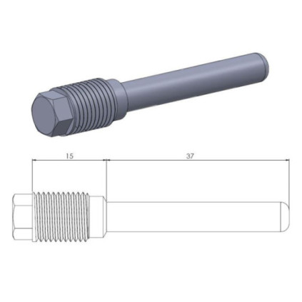 Moto-Master Brake pad pin