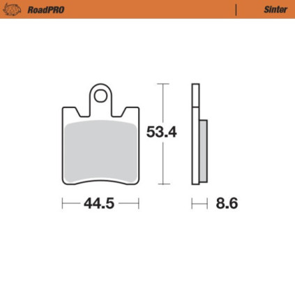 Moto-Master Brakepads RoadPRO Scooter