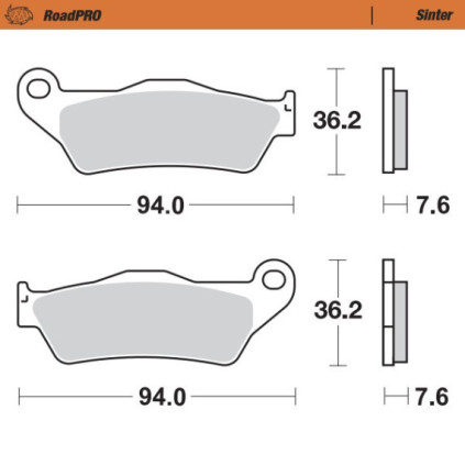 Moto-Master Brakepads RoadPRO Scooter