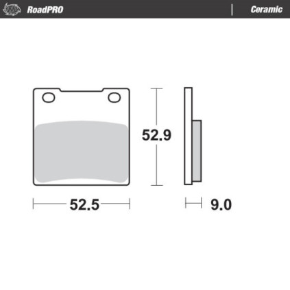 Moto-Master Brakepads RoadPRO Ceramic