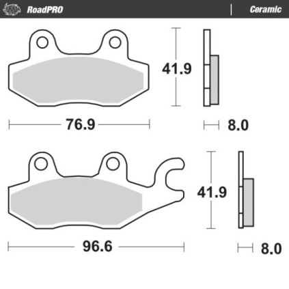 Moto-Master Brakepads RoadPRO Ceramic