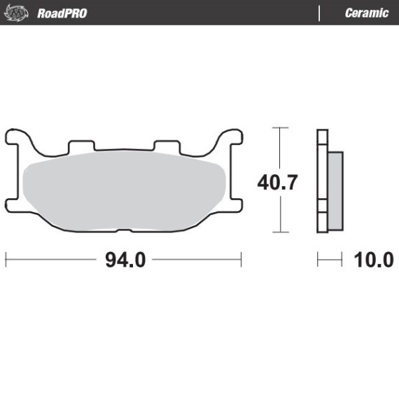 Moto-Master Brakepads RoadPRO Ceramic