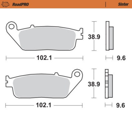 Moto-Master Brakepads RoadPRO Sinter front