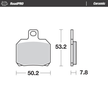 Moto-Master Brakepads RoadPRO Ceramic