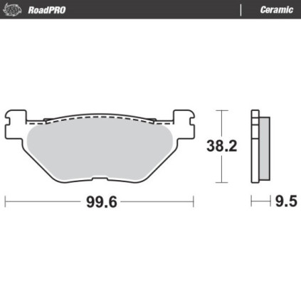 Moto-Master Brakepads RoadPRO Ceramic