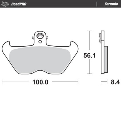 Moto-Master Brakepads RoadPRO Ceramic