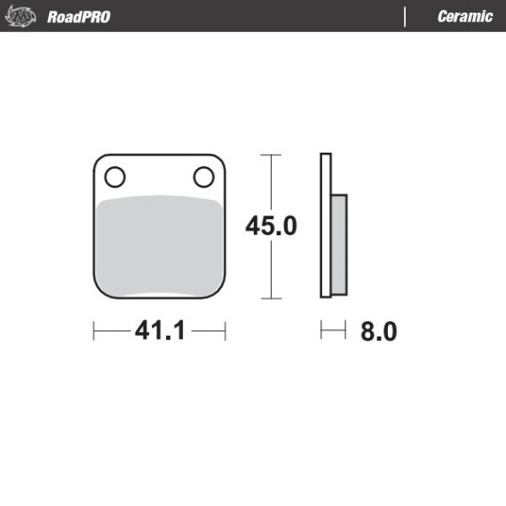 Moto-Master Brakepads RoadPRO Ceramic