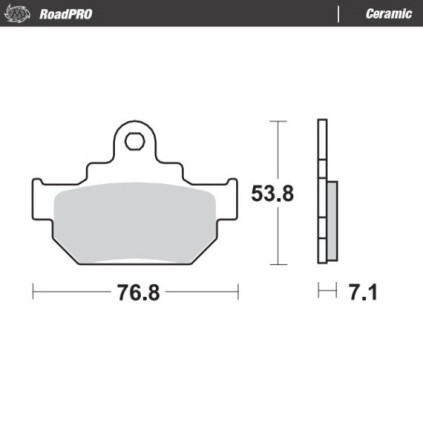 Moto-Master Brakepads RoadPRO Ceramic