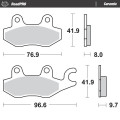 Moto-Master Brakepads RoadPRO Ceramic