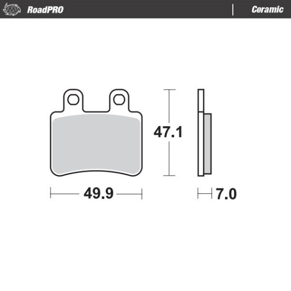 Moto-Master Brakepads RoadPRO Ceramic