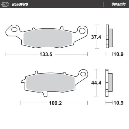 Moto-Master Brakepads RoadPRO Ceramic