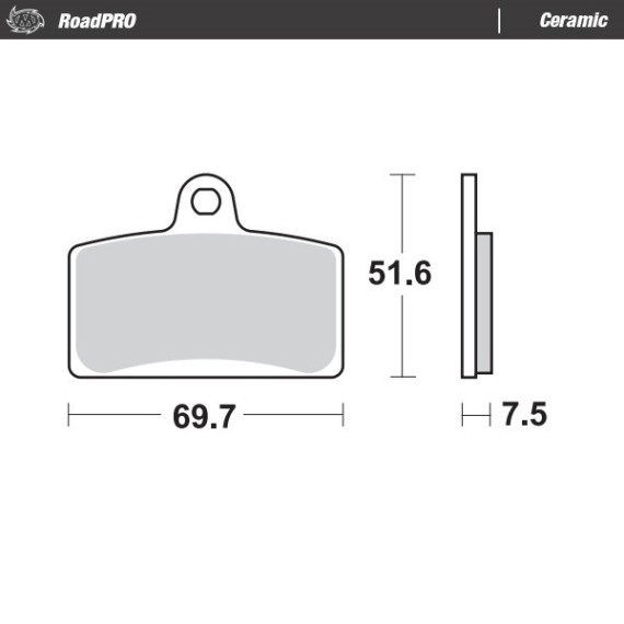 Moto-Master Brakepads RoadPRO Ceramic