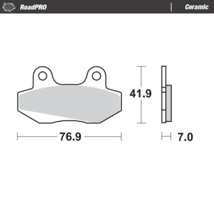 Moto-Master Brakepads RoadPRO Ceramic