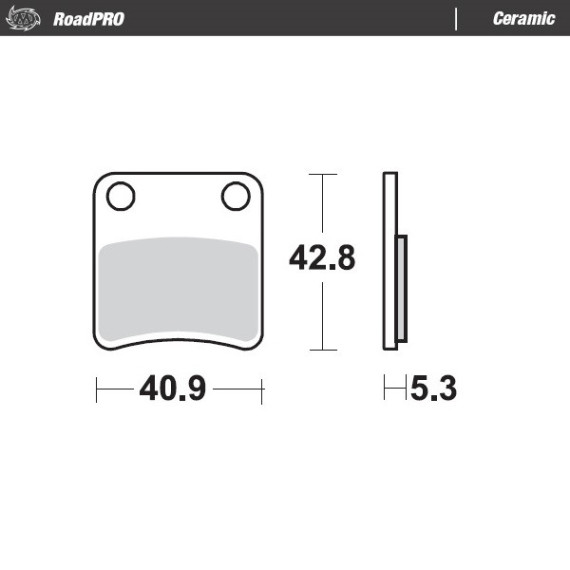 Moto-Master Brakepads RoadPRO Ceramic