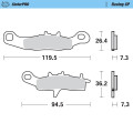 Moto-Master Brakepads Kawasaki: KX 80-85-100