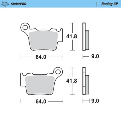 Moto-Master Brakepads KTM 200SX, 250SX, 450SX