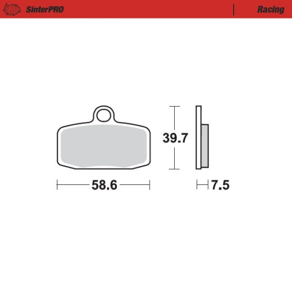 Moto-Master Brakepads KTM: SX85 2012 front