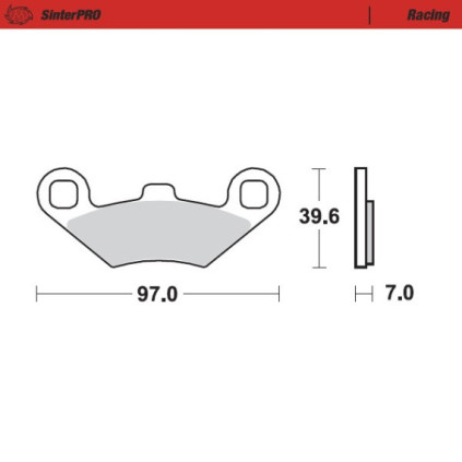 Moto-Master Brakepads Polaris