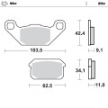 Moto-Master Brakepads Adly, PGO, Quadzilla