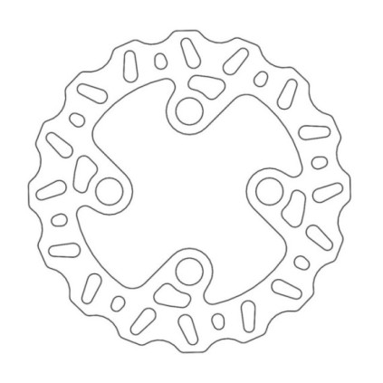 Moto-Master Nitro Trial Brakedisc front: GasGas, Montesa, Sherco