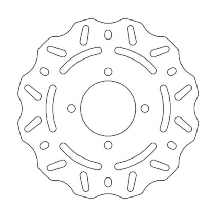 Moto-Master Nitro Trial Brakedisc rear GasGas, Montesa, Sherco