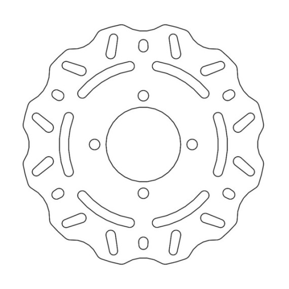 Moto-Master Nitro Trial Brakedisc rear Montesa