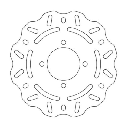 Moto-Master Nitro Trial Brakedisc rear Montesa