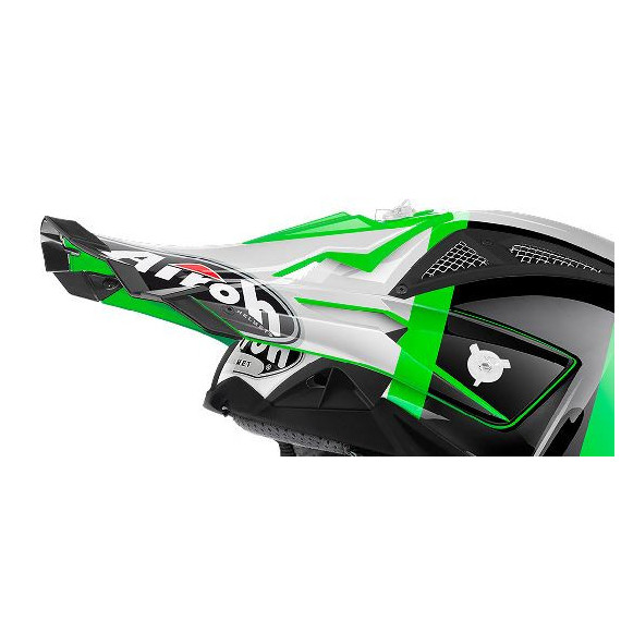 Airoh Aviator 2.2 Peak Revolve green gloss