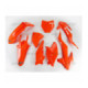 UFO Plastic kit 5-parts Flou Orange KTM SX85 18-