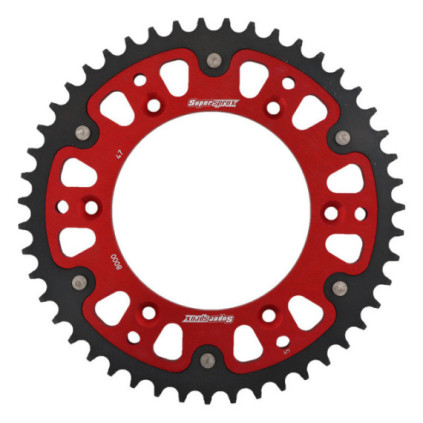 Supersprox Stealth Rear sprocket Beta RR 2013-2018 Red