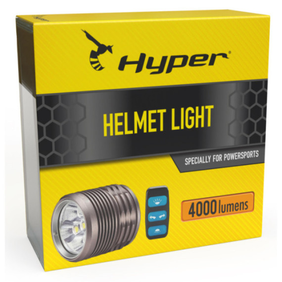 Hyper 4000 Helmet light