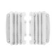 Polisport radiator louvers YZ450F 10-13 White (30)