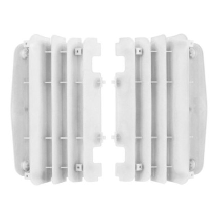 Polisport radiator louvers YZ450F 10-13 White (30)