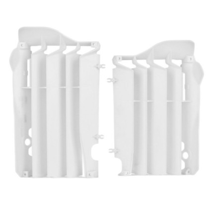 Polisport radiator louvers CRF450R 13-14 White (24)