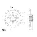 Supersprox / JT Front sprocket 741.15RB with rubber bush